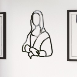 Mona Lisa - dekoracja 3d na ścianę