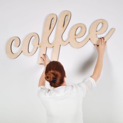 Logo i Twoje napisy ze sklejki