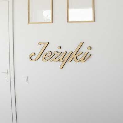 Napis na ścianę  Nazwa grupy / klasy