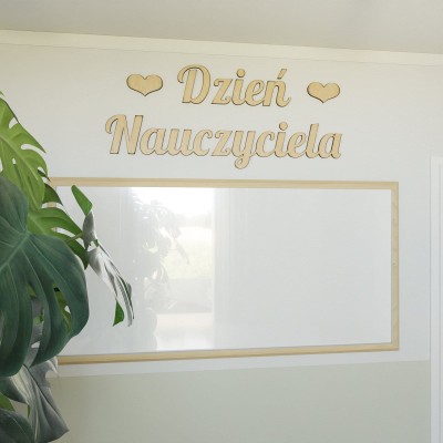 Litery na ścianę Dzień Nauczyciela