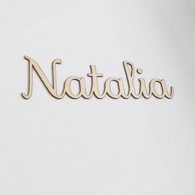 Imię 3D dekoracja na ścianę