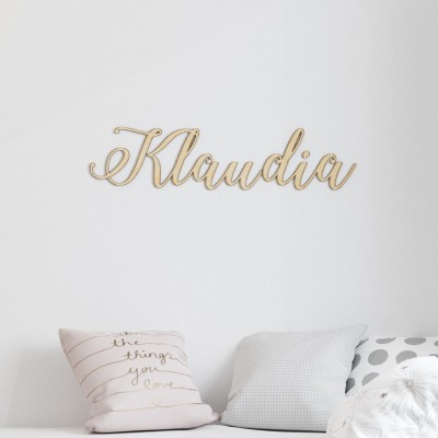 Imię 3D dekoracja na ścianę