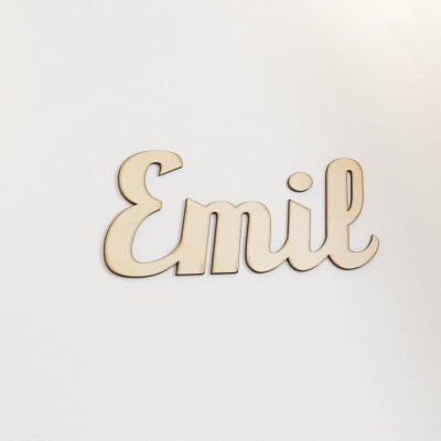 Imię 3D dekoracja na ścianę