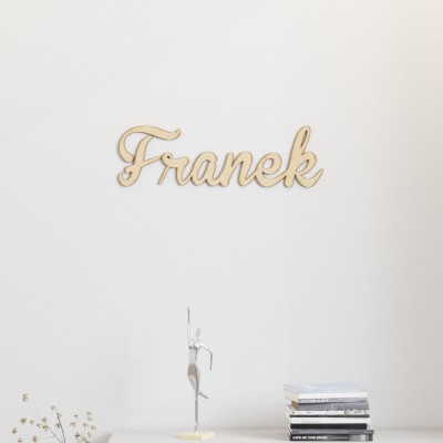 Imię 3D dekoracja na ścianę