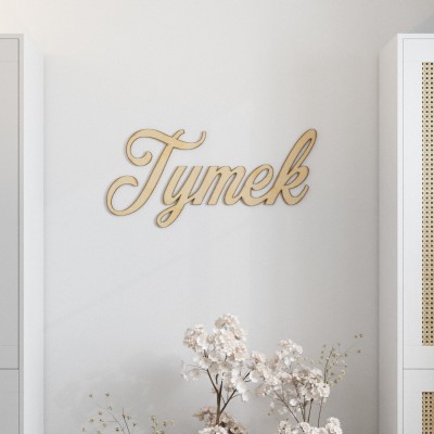 Imię 3D dekoracja na ścianę