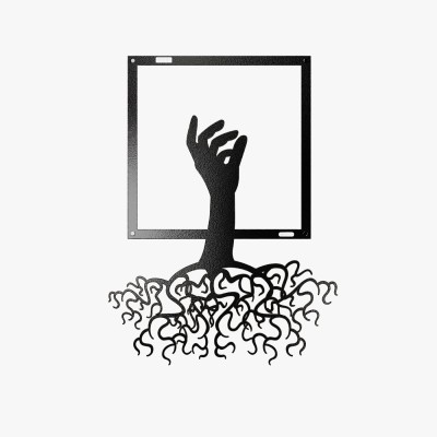 Panel ażurowy Ręka