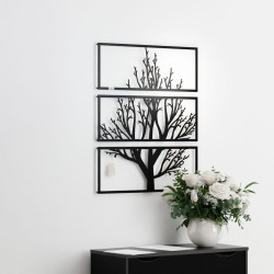 Panele ażurowe tryptyk drzewo