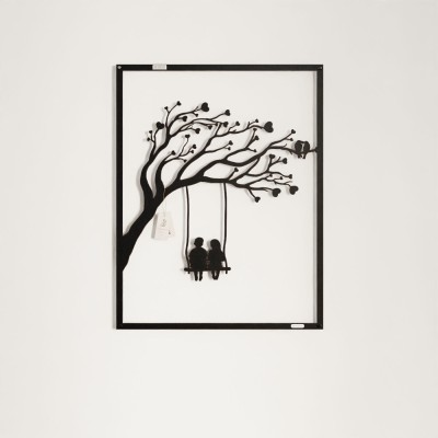 Panel ażurowy dzieci na huśtawce