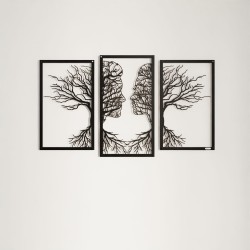 Trzy panele ażurowe Zakochani