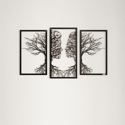 Trzy panele ażurowe Zakochani