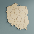 mapa polski województwa na ścianę dekoracja 3d.png
