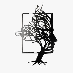 Panel ażurowy głowa