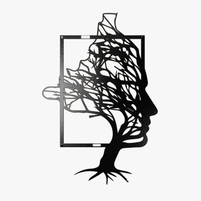 Panel ażurowy głowa