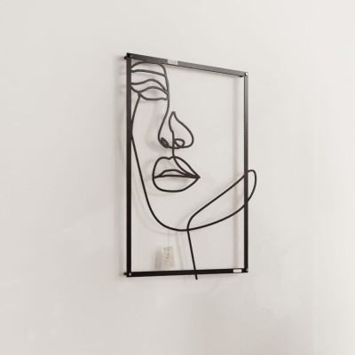 Panel ażurowy single line kobieta