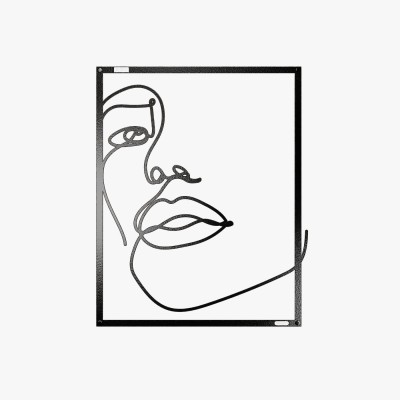 Panel ażurowy single line kobieta