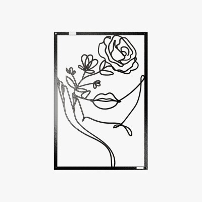 Panel ażurowy single line kobieta