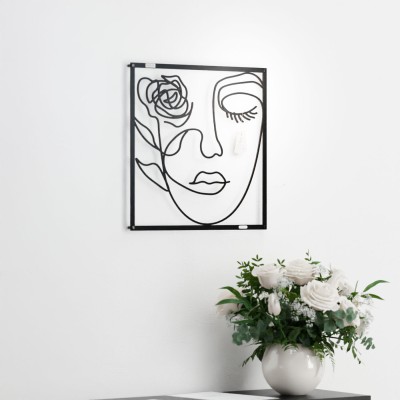 Panel ażurowy single line kobieta