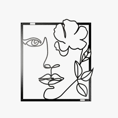 Panel ażurowy single line kobieta