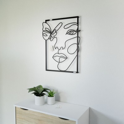 Panel ażurowy single line kobieta