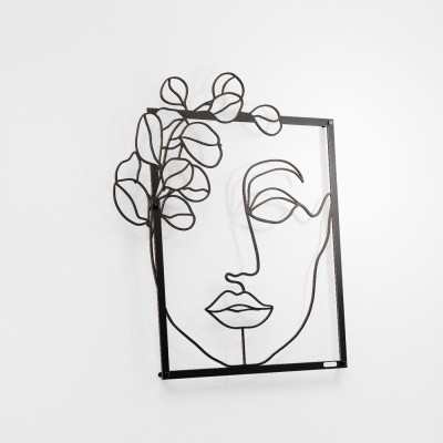 Panel ażurowy single line twarz kobiety