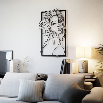 Panel dekoracyjny ażurowy postać kobiety