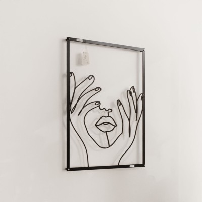 Panel dekoracyjny ażurowy dłonie kobiety