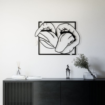 Panel dekoracyjny ażurowy języki