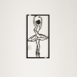 Panel dekoracyjny ażurowy baletnica