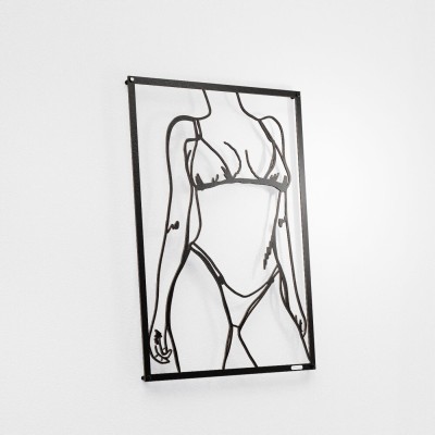 Panel dekoracyjny kobiece bikini