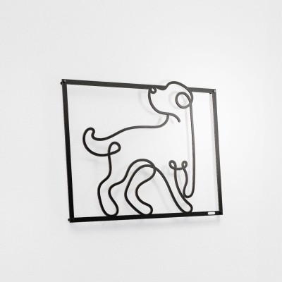 Panel dekoracyjny ażurowy piesek