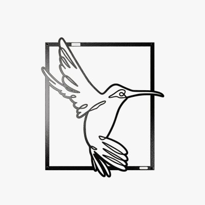 Panel dekoracyjny ażurowy koliber