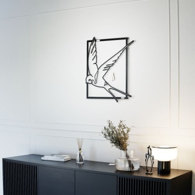 Panel dekoracyjny ażurowy jaskółka