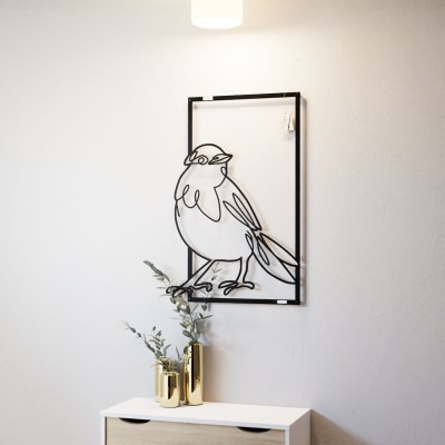 Panel dekoracyjny ażurowy ptaszek