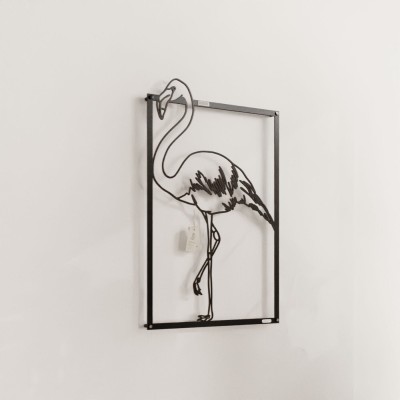 Panel dekoracyjny ażurowy flaming