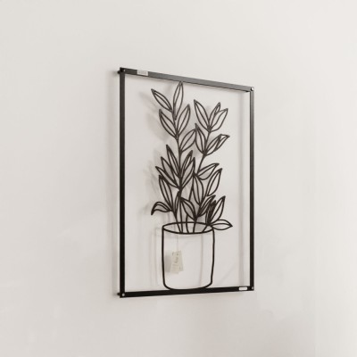 Panel ażurowy dekoracja ściany roślinka