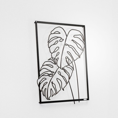 Panel ażurowy ozdobny liście monstery