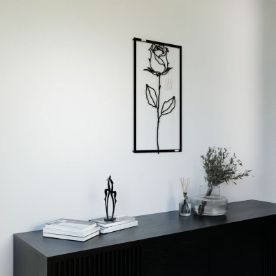 Panel dekoracyjny ażurowy róża