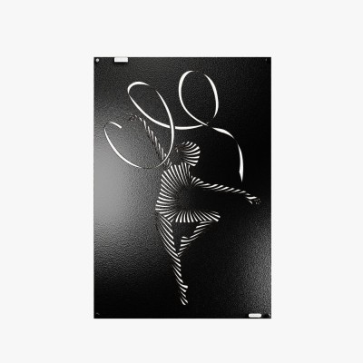 Panel dekoracyjny ażurowy taniec z szarfą