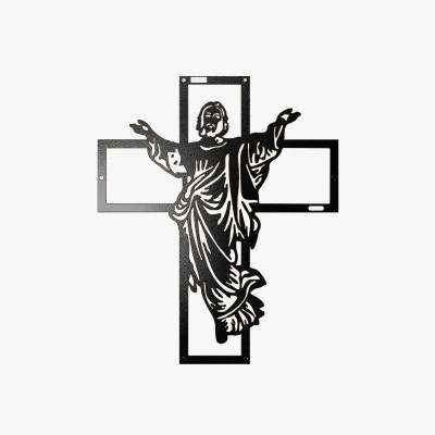 Panel ażurowy dekoracyjny Jezus na krzyżu