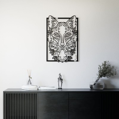 Panel dekoracyjny ażurowy lis