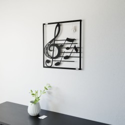 Panel dekoracyjny ażurowy nuty