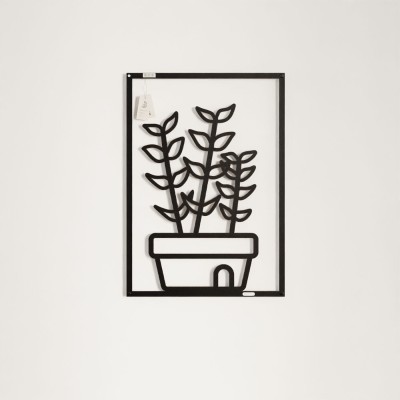 Panel ażurowy dekoracyjny roślina