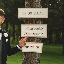 Napisy i litery złote - Twój tekst pod wymiar