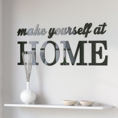 Napis na ścianę Make yourself at HOME