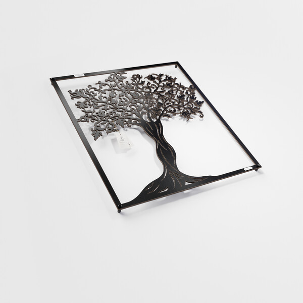 dekoracja na ścianę Panel ażurowy 3d Drzewo Życia 3000924 z drewnianej płyty