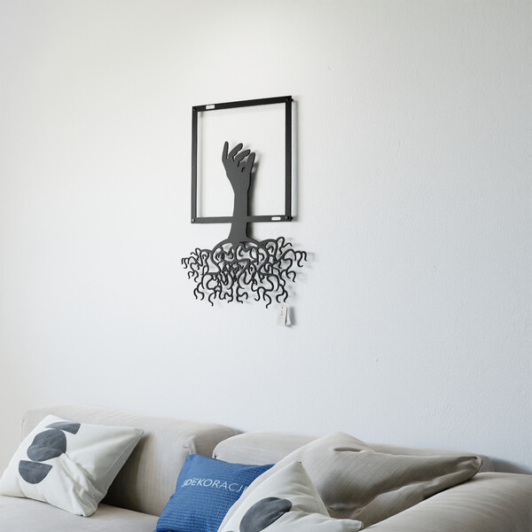 3000928 pięknie wycięte laserem Panel ażurowy 3d Ręka  zdjęcie 3