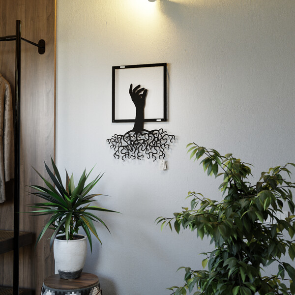 dekoracja na ścianę Panel ażurowy 3d Ręka 3000928 zdjęcie 8