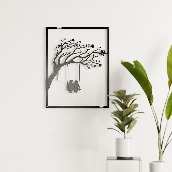 3000936 pięknie wycięte laserem Panel ażurowy 3d huśtawka  z drewnianej płyty