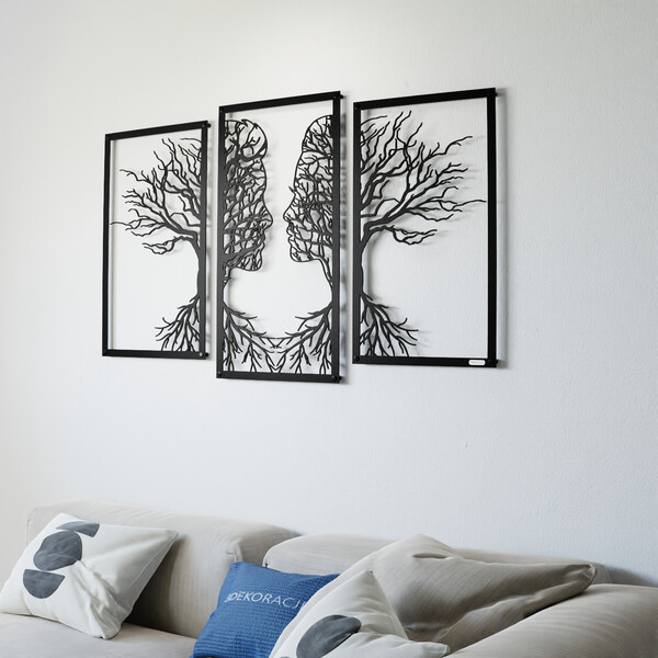 3000942 pięknie wycięte laserem Tryptyk drzewo zakochani  zdjęcie 3
