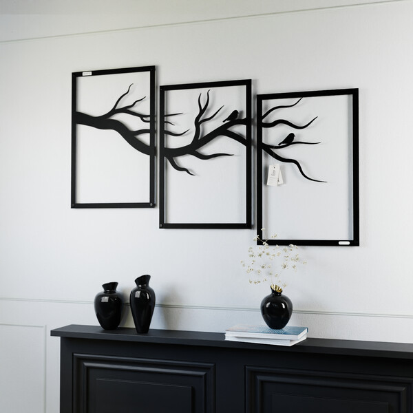 Panele ażurowe 3d tryptyk drzewo 3000944 zdjęcie 7